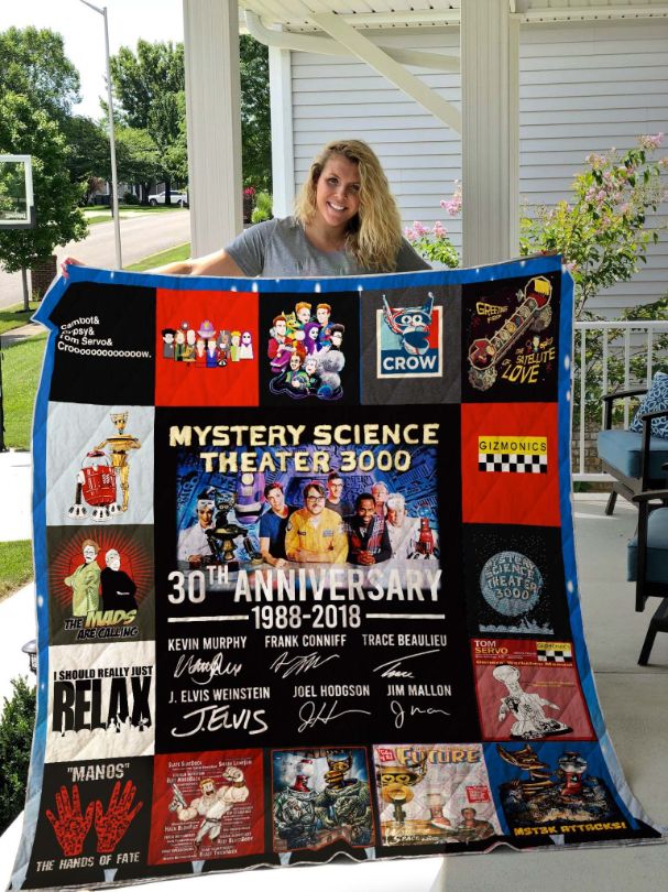 30th Anniversary Mystery Science Theater 3000 Quilt Blanket Bedding Set