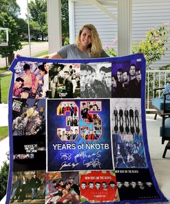 35 Years Of New Kids On The Block Quilt Blanket Bedding Set