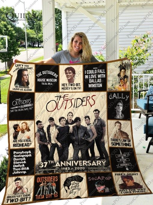 37 Years Of The Outsiders Quilt Blanket Bedding Set