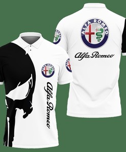 3D Printed Alfa Romeo Ttt-Hl Polo Shirt Ver 1 (White)