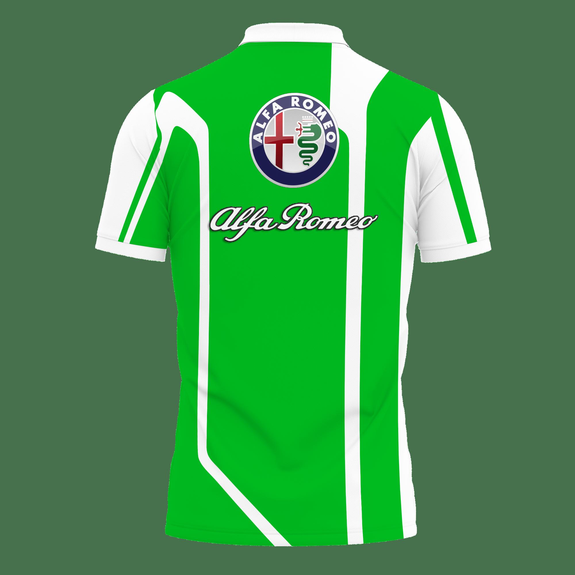 3D Printed Alfa Romeo Ttt-Hl Polo Shirt Ver 2 (Green) - Image 2