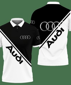 3D Printed Audi Pvt-Lt Polo Shirt Ver 1 (Black)