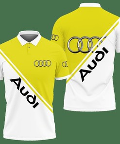 3D Printed Audi Pvt-Lt Polo Shirt Ver 2 (Yellow)