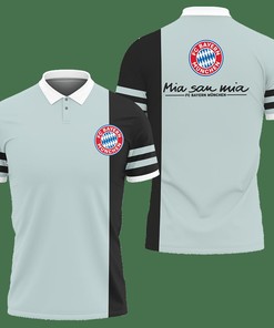 3D Printed Bayern Muchen Nct-Hl Polo Shirt Ver 1 (Mint)