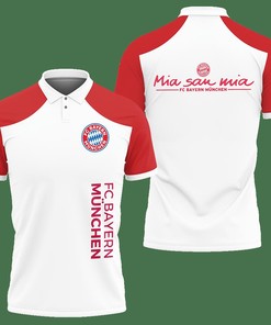 3D Printed Bayern Muchen Nct-Lt Polo Shirt Ver 2 (Red)