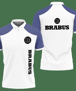 3D Printed Brabus Nct-Lt Polo Shirt Ver 1 (Blue)