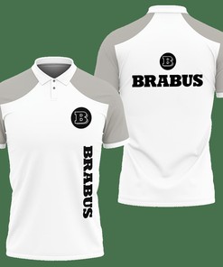 3D Printed Brabus Nct-Lt Polo Shirt Ver 1 (Grey)