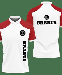 3D Printed Brabus Nct-Lt Polo Shirt Ver 1 (Red)