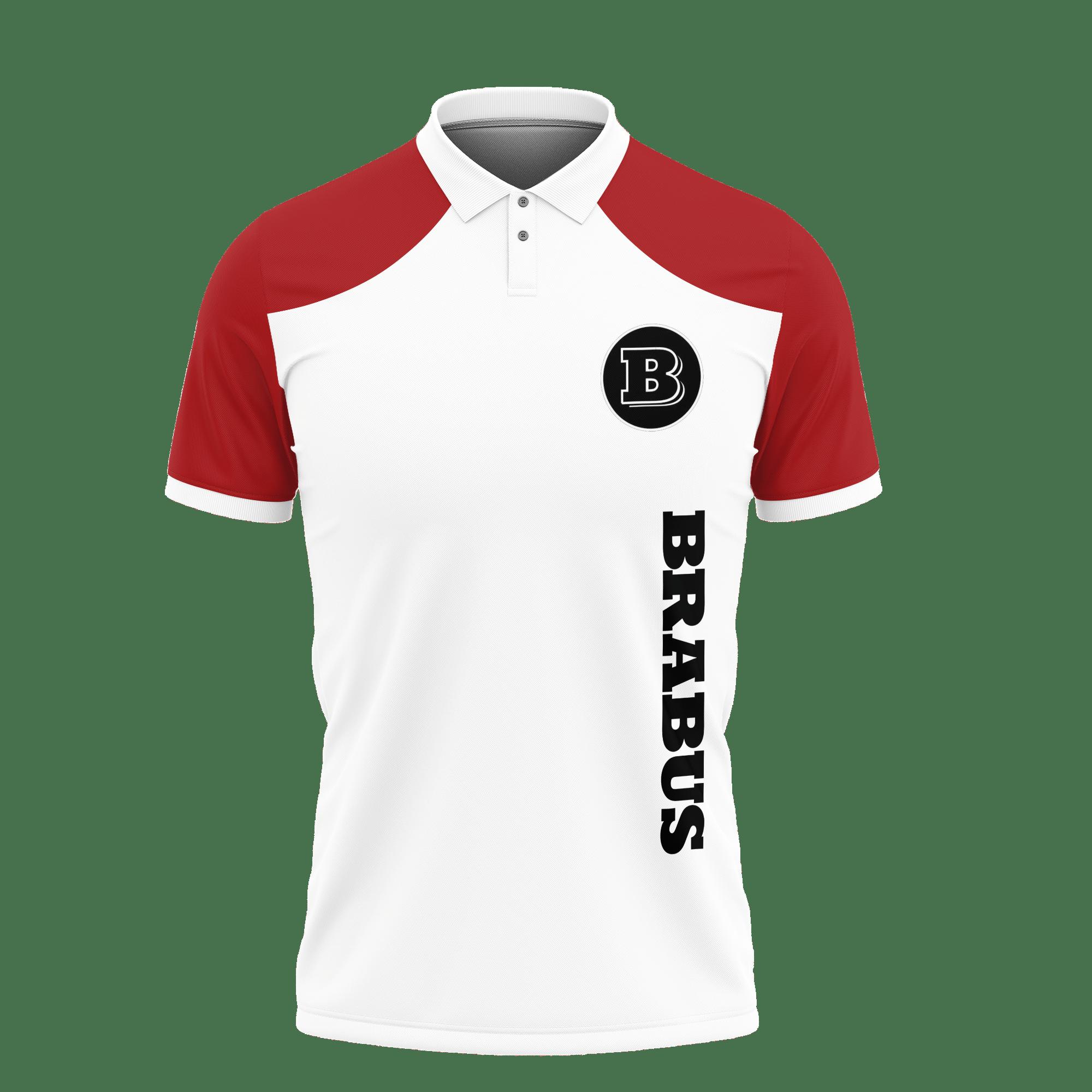 3D Printed Brabus Nct-Lt Polo Shirt Ver 1 (Red) - Image 2