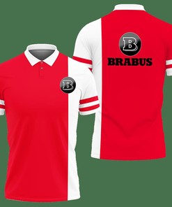 3D Printed Brabus Nct-Va Polo Shirt Ver 2 (Red)