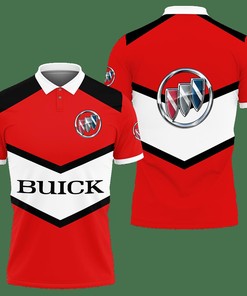 3D Printed Buick Ttt-Ht Polo Shirt Ver 1 (Red)