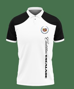 3D Printed Cadillac Escalade Tnt-Hl Polo Shirt Ver 2 (Black)