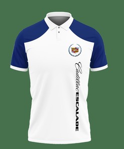 3D Printed Cadillac Escalade Tnt-Hl Polo Shirt Ver 2 (Blue)