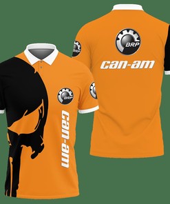 3D Printed Can-Am Ttt-Lt Polo Shirt Ver 1 (Orange)