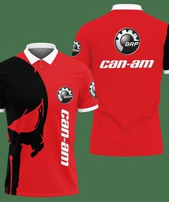 3D Printed Can-Am Ttt-Lt Polo Shirt Ver 1 (Red)
