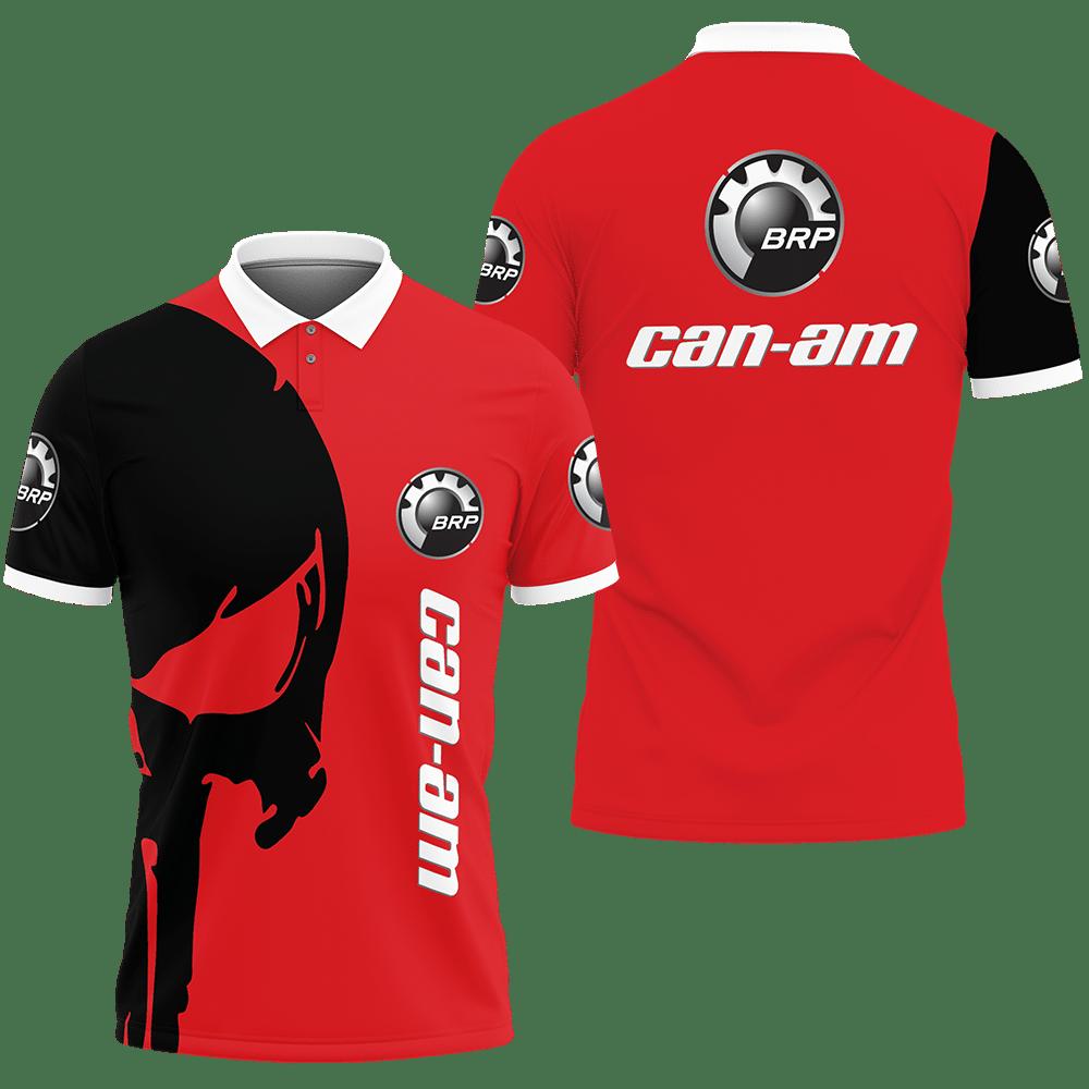 3D Printed Can-Am Ttt-Lt Polo Shirt Ver 1 (Red)