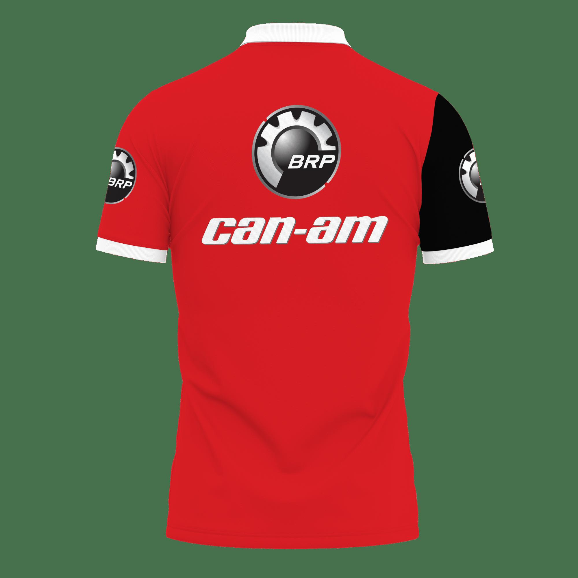 3D Printed Can-Am Ttt-Lt Polo Shirt Ver 1 (Red) - Image 2