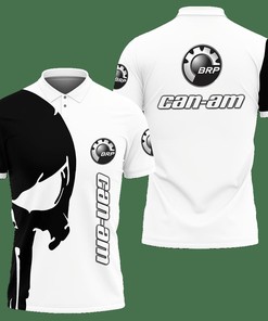 3D Printed Can-Am Ttt-Lt Polo Shirt Ver 1 (White)