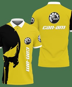 3D Printed Can-Am Ttt-Lt Polo Shirt Ver 1 (Yellow)