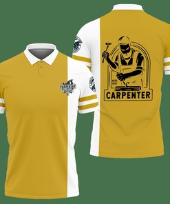 3D Printed Carpenter Tnt-Lt Polo Shirt Ver 1 (Yellow)