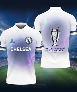 3D Printed Chelsea Nqp-Nh Polo Shirt Ver 2 (White)