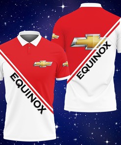 3D Printed Chervolet Equinox Nqp-Va Polo Shirt Ver 1 (Red)