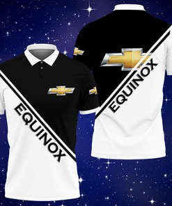 3D Printed Chervolet Equinox Nqp-Va Polo Shirt Ver 1 (White)