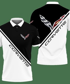 3D Printed Corvette Lph-Ht Polo Shirt Ver 1 (Black)