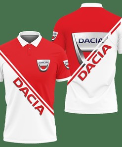 3D Printed Dacia Vth-Va Polo Shirt Ver 1 (Red)