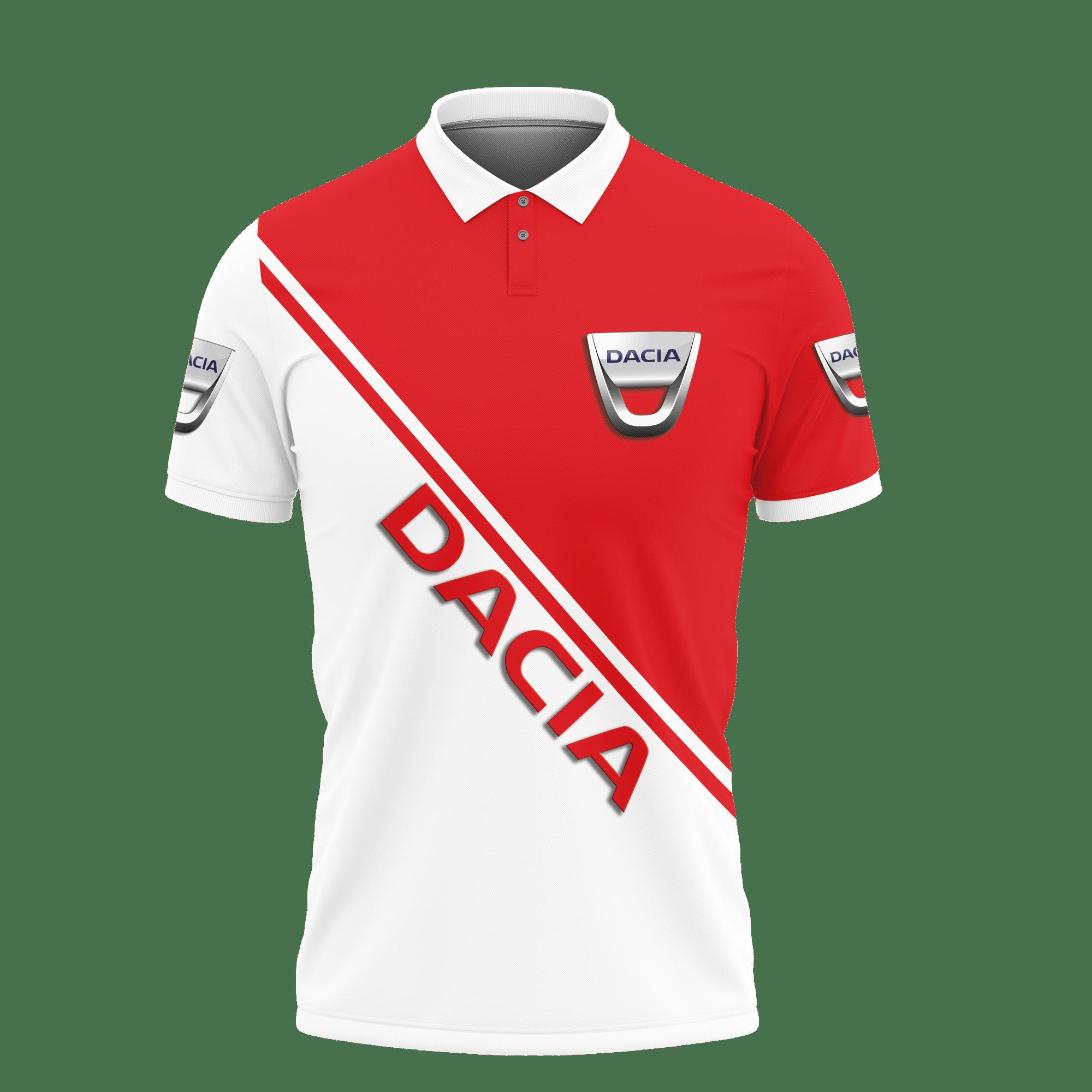 3D Printed Dacia Vth-Va Polo Shirt Ver 1 (Red) - Image 2