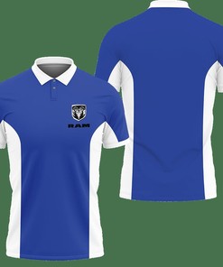 3D Printed Dodge Ram LPH-VA Polo Shirt Ver 2 (Blue)