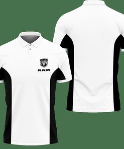 3D Printed Dodge Ram LPH-VA Polo Shirt Ver 2 (White)