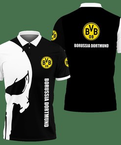 3D Printed Dortmund Lph-Va Polo Shirt Ver 1 (Black)