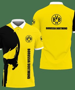 3D Printed Dortmund Lph-Va Polo Shirt Ver 1 (Yellow)