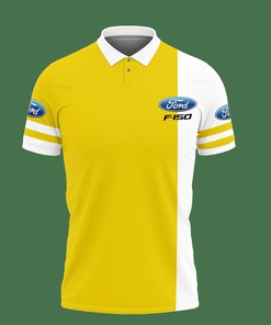 3D Printed Ford F-150 Tnt-Va Polo Shirt Ver 1 (Yellow)