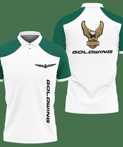 3D Printed Honda Gold Wing Nct-Lt Polo Shirt Ver 2 (Green)
