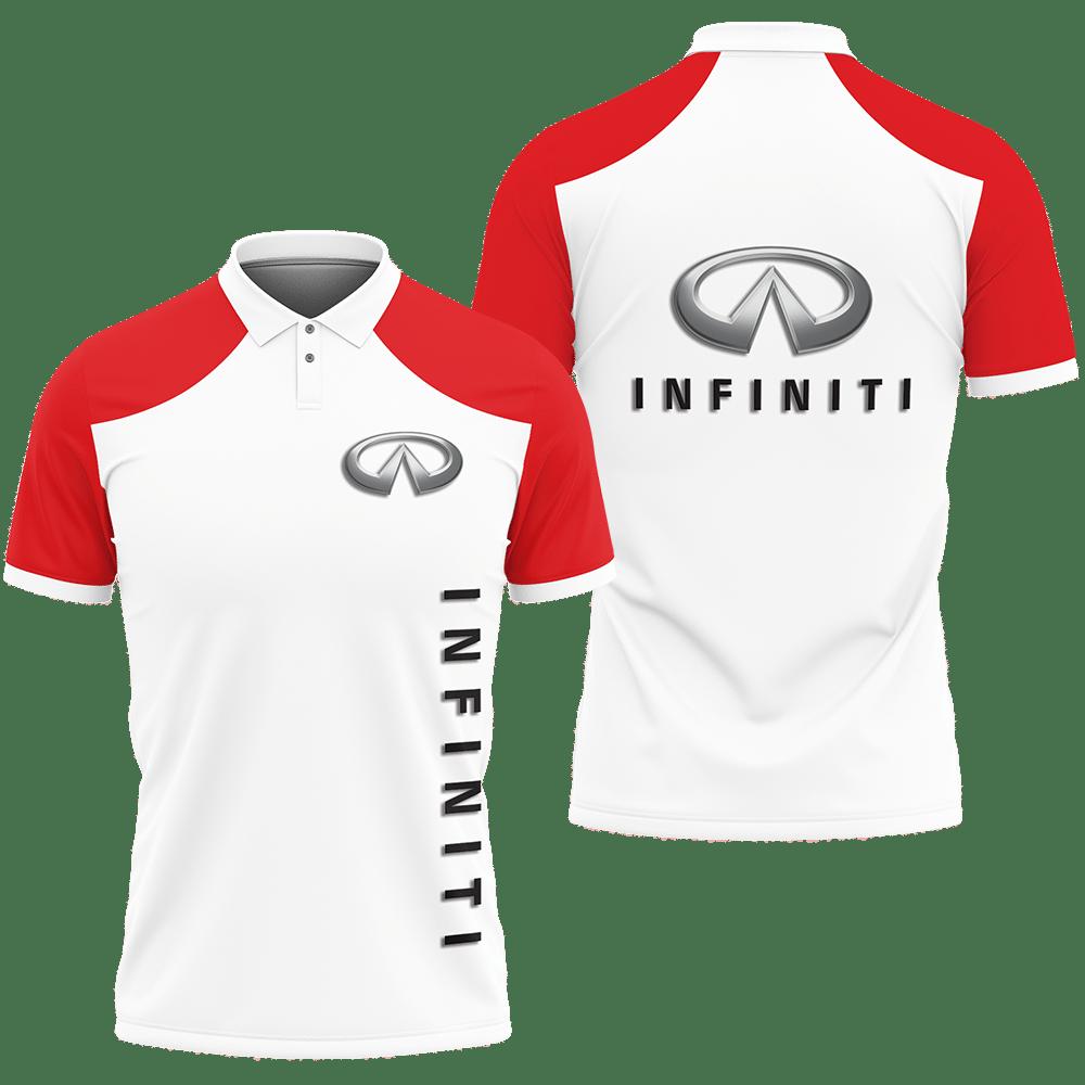 3D Printed Infiniti An-Va Polo Shirt Ver 2 (Red)