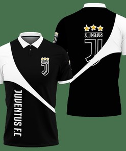 3D Printed Juventus Tnt-Ht Polo Shirt Ver 1 (White)