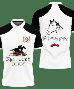 3D Printed Kentucky Derby NQP-HT Polo Shirt Ver 1 (Black)