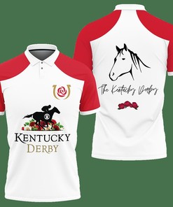 3D Printed Kentucky Derby NQP-HT Polo Shirt Ver 1 (Red)