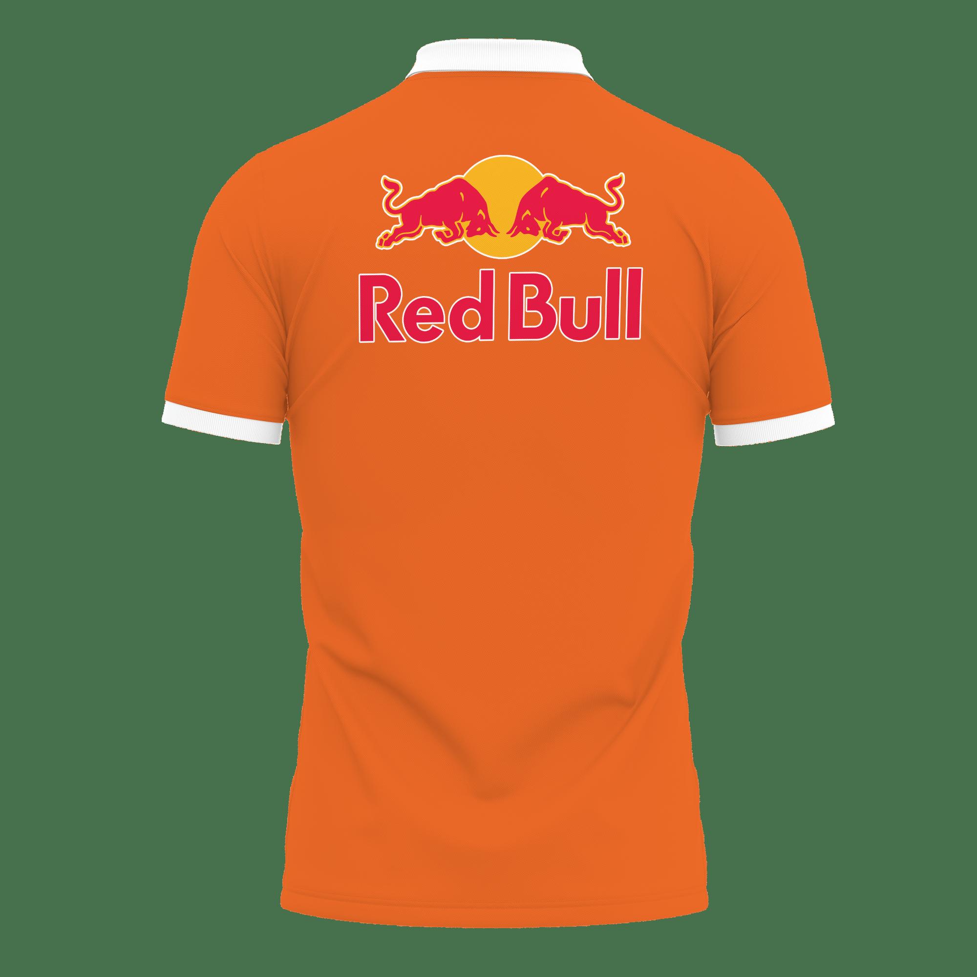 3D Printed Ktm Racing Nct-Lt Polo Shirt Ver 3 (Orange) - Image 2