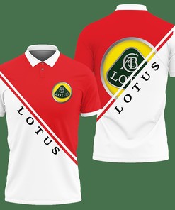 3D Printed Lotus An-Lt Polo Shirt Ver 1 (Red)
