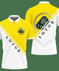 3D Printed Lotus An-Lt Polo Shirt Ver 1 (Yellow)