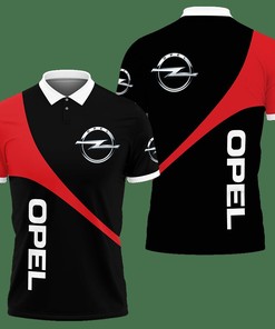 3D Printed OPEL TTT-HL Polo Shirt Ver 2 (Red)