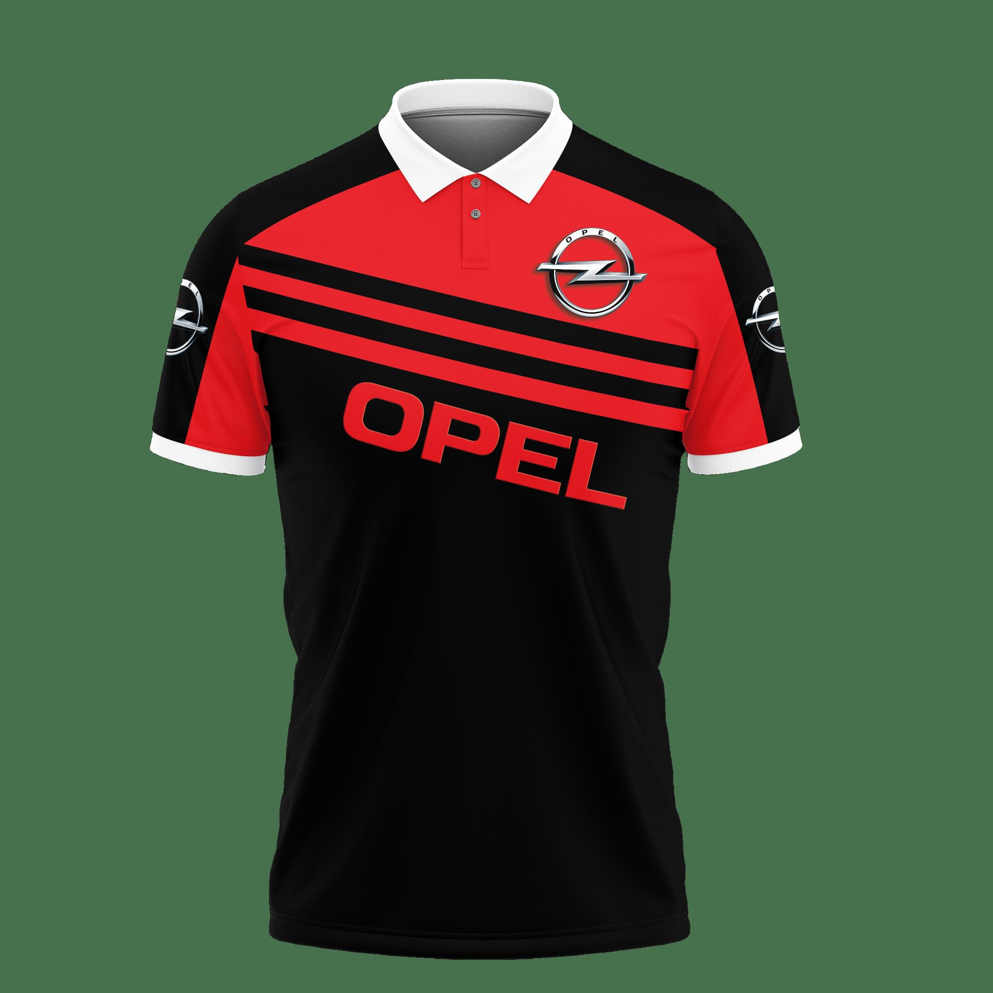 3D Printed Opel TTT-VA Polo Shirt Ver 2 (Red) - Image 2