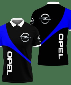 3D Printed Opel Ttt-Hl Polo Shirt Ver 1 (Blue)