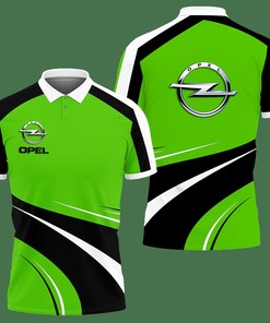 3D Printed Opel Ttt-Va Polo Shirt Ver 1 (Green)