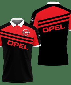 3D Printed Opel Ttt-Va Polo Shirt Ver 3 (Red)