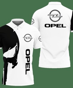 3D Printed Opel Ttt-Va Polo Shirt Ver 4 (White)