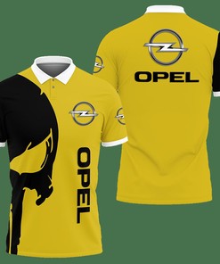 3D Printed Opel Ttt-Va Polo Shirt Ver 4 (Yellow)